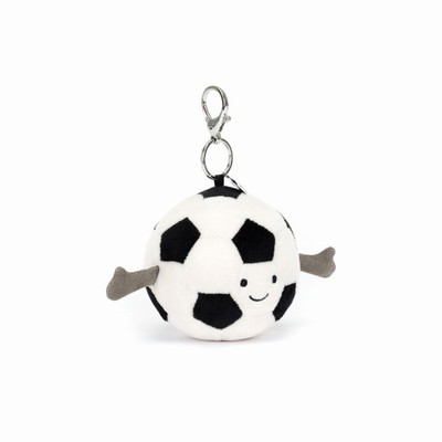 Jellycat Deportes divertidos Football Dije Para Bolso | PCFT-79204